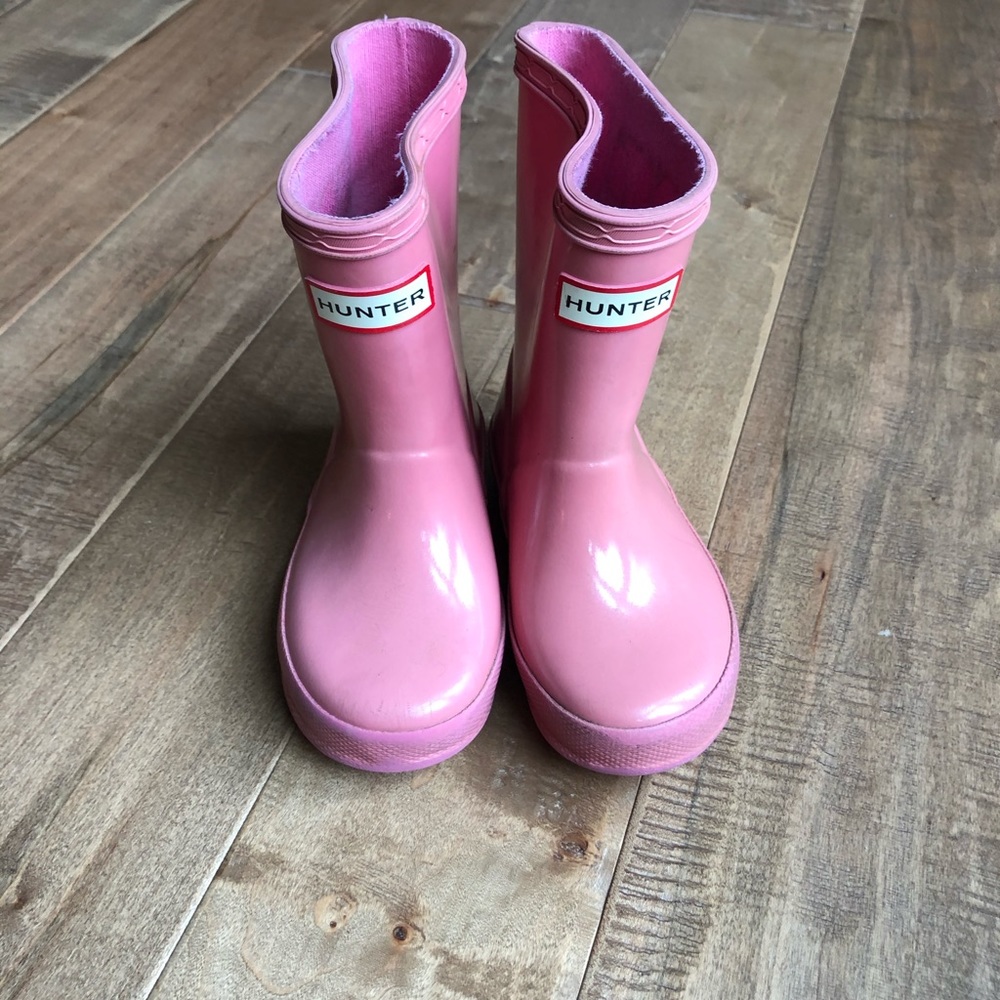 Pink Hunter Rain Boots, 5T